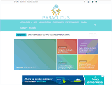Tablet Screenshot of paraclitus.com.br